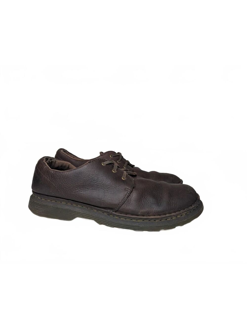 VTG 90s Dr. Martens Ordell Low-Top Lace-Up Oxford Shoes Brown Leather Size 13